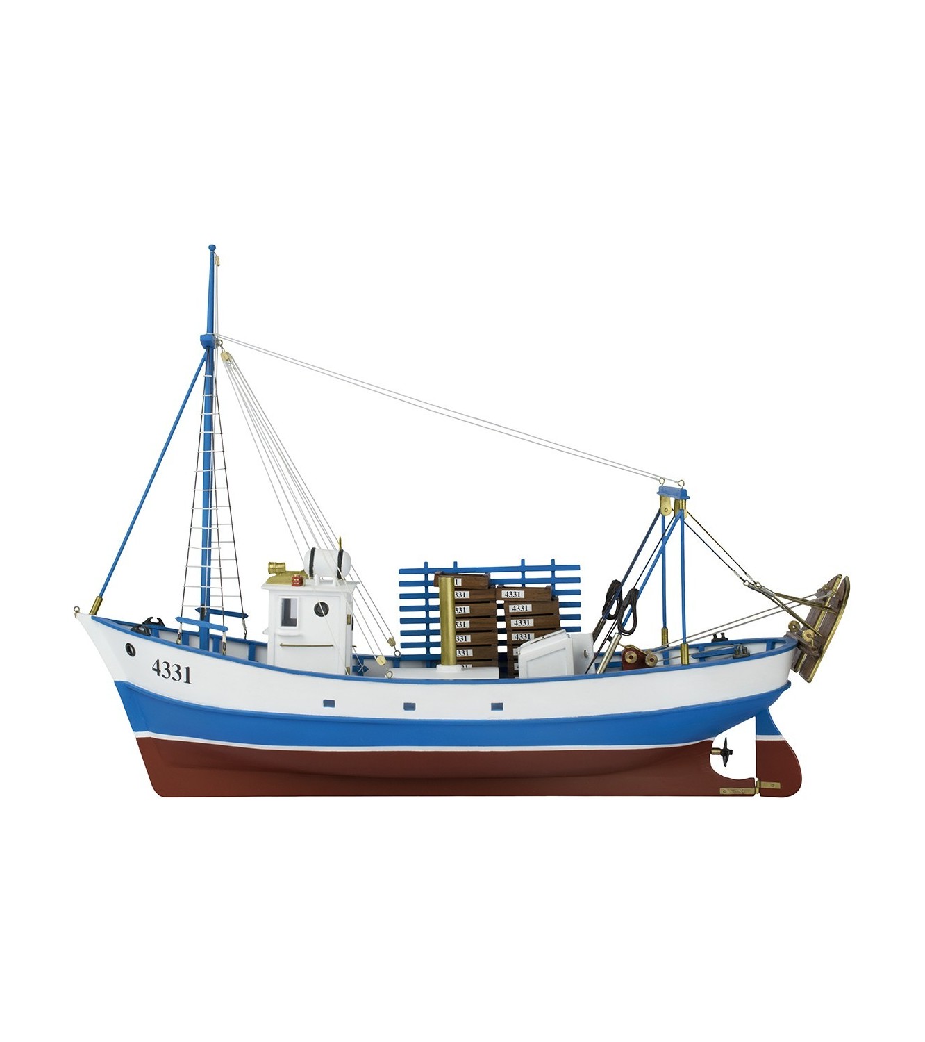 Renewed Model: Mediterranean Fishing Boat Mare Nostrum ...